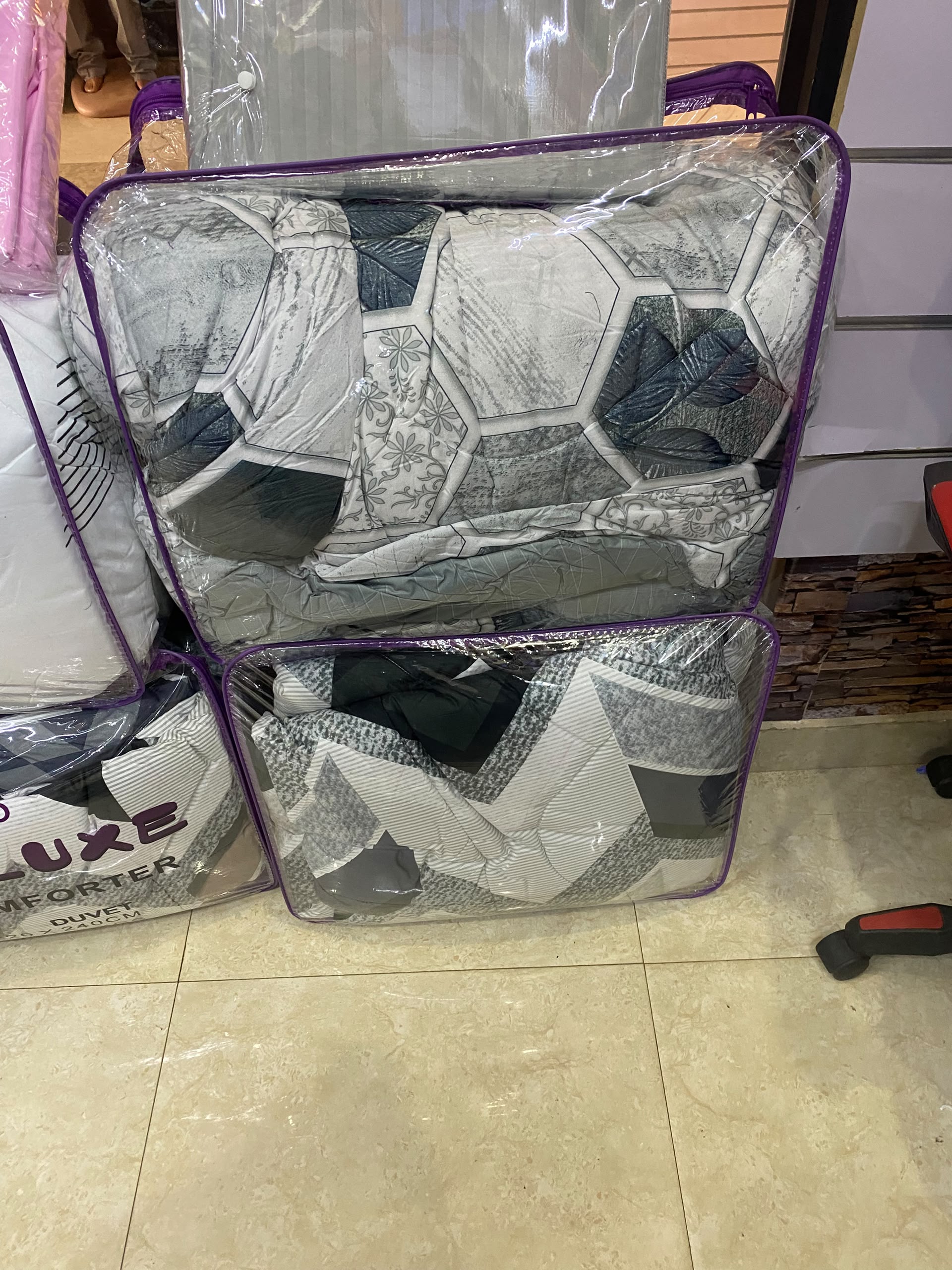 Ensemble de couette et taies d'oreiller